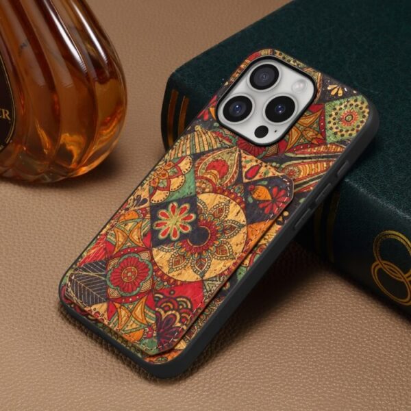 Θήκη Dual Card Slot Holder Case Apple iphone 16 Pro max autumn yellow - Image 2