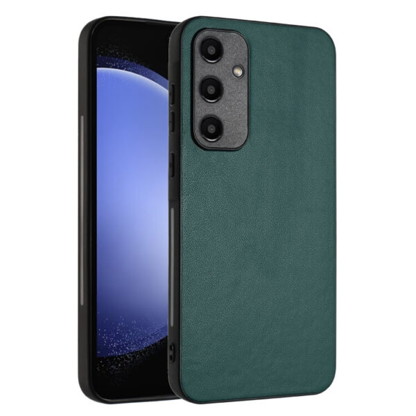 Θήκη R20 Leather Pattern Case Samsung Galaxy A55 πράσινο