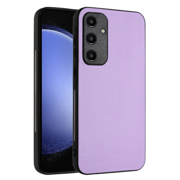 Θήκη R20 Leather Pattern Case Samsung Galaxy A55 βιολετί