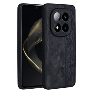 Θήκη Embossed Skin Feel Case Xiaomi Redmi Note 14 Pro 5G μαύρο