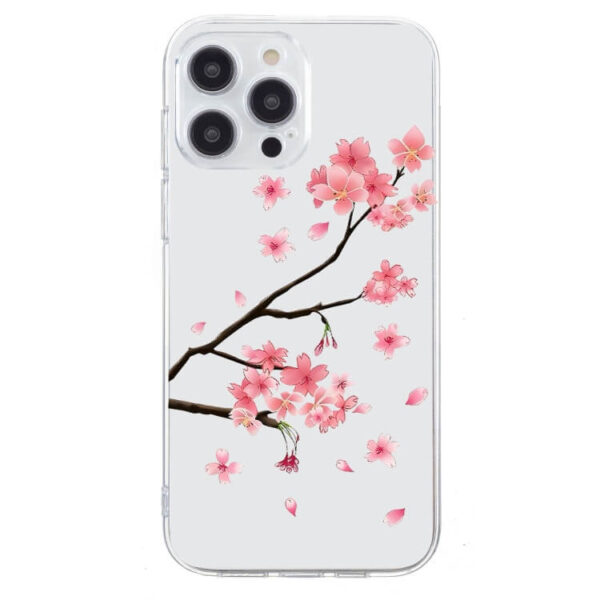 Θήκη Colorful Painting Pattern Case Apple iphone 15 Pro Max plum blossom