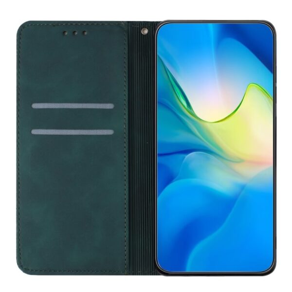 Θήκη Βιβλίο Ethnic Embossed Adsorption Case Xiaomi Redmi Note 14 Pro 5G/14 Pro plus 5G /Poco X7 5G σκούρο πράσινο - Image 3
