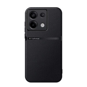 Θήκη Global Litchi Case Xiaomi Redmi Note 13 Pro 5G μαύρο