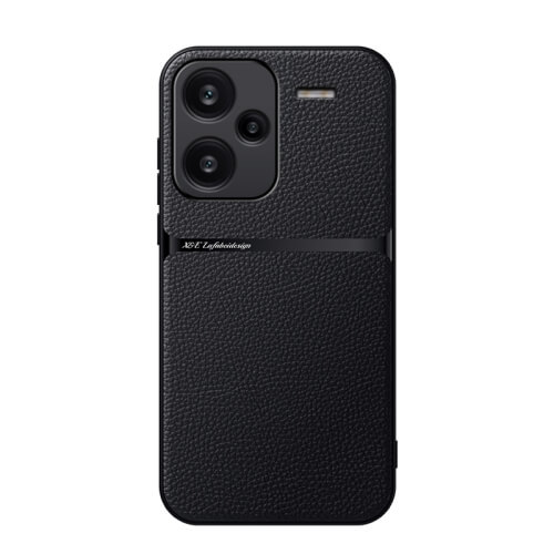 Θήκη Global Litchi Case Xiaomi Redmi Note 13 Pro Plus 5G μαύρο