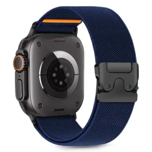 Λουράκι Tech-Protect Nylon Clasp Apple Watch 6/7/8/9/10/SE/Ultra 1/2 (44/45/46/49MM) navy blue