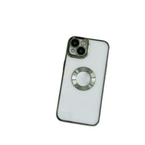 Θήκη Electroplating CD Texture Apple iphone 11 Pro διάφανο/πράσινο