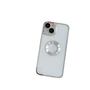Θήκη Electroplating CD Texture Apple iphone 11 Pro διάφανο/ασημί