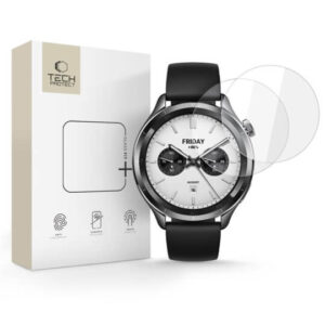Tech-Protect Glass Fit+ 2-Pack Xiaomi Watch S4 clear
