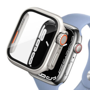 Tech-Protect Defense 360 Apple Watch 4/5/6/SE 44mm titanium/orange