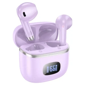 Ασύρματα ακουστικά Hoco EQ1 Wireless Earphones Bluetooth V5.3 μωβ