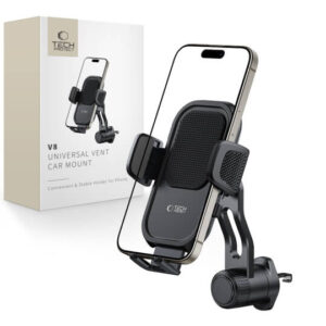 Bάση στήριξης αεραγωγού αυτοκινήτου Tech Protect V8 Universal Rotary Vent Car Mount μαύρο