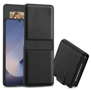 Θήκη Tech-Protect Wallet Samsung Galaxy Z Flip 7 μαύρο