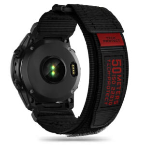 Λουράκι Tech-Protect Scout Garmin Fenix 3/5X/3HR/5X Plus/6Χ/6Χ Pro/7X (26mm)/8 (51mm) black