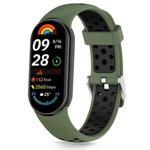 Λουράκι Tech-Protect Iconband Air Xiaomi Smart Band 8/9/10/NFC green/black