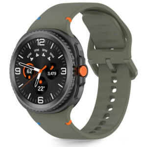 Λουράκι Tech-Protect Silicone Samsung Galaxy Watch 8 (40 / 44 MM) Classic 46MM army green