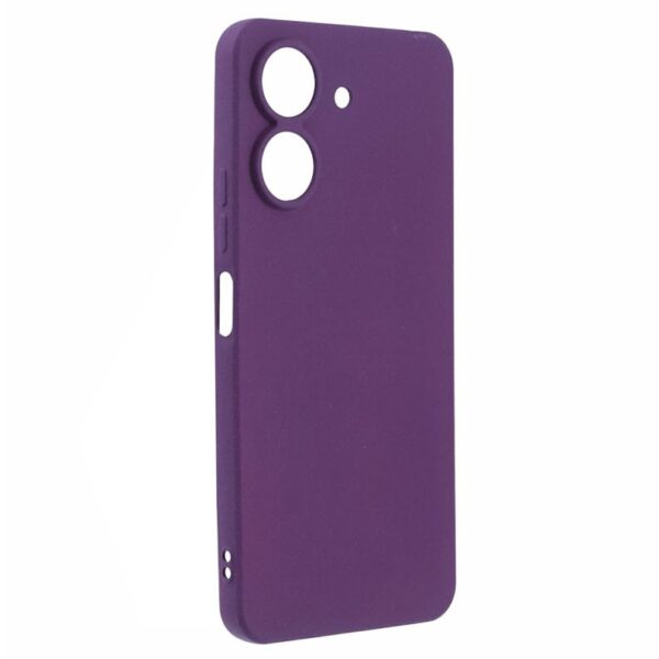 Θήκη Soft Flexible Rubber Xiaomi Redmi 13C/ Poco C65 σκούρο μωβ