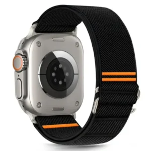 Λουράκι Tech-Protect Nylon Slip Apple Watch 6/7/8/9/10/SE/Ultra 1/2 (44/45/46/49MM) black