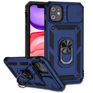 Θήκη Sliding Camshield Holder Armor Case Apple iphone 11 μπλε