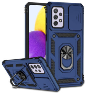 Θήκη Sliding Camshield Holder Armor Case Samsung Galaxy A52 μπλε