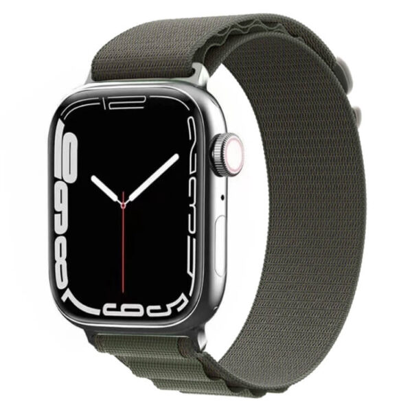 Λουράκι Nylon Pro Apple Watch 1/2/3/4/5/6/7/8/9/10/SE (38/40/41/42MM) olive green