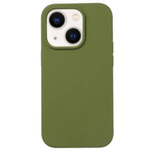 Θήκη Soft Flexible Rubber Apple iphone 14 olive green