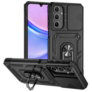 Θήκη Sliding Camshield Holder Armor Case Samsung Galaxy A16 μαύρο