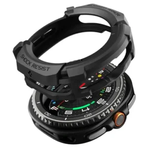 Spigen Rugged Armor Samsung Galaxy Watch 8 Classic (46mm) matte black (ACS10012)