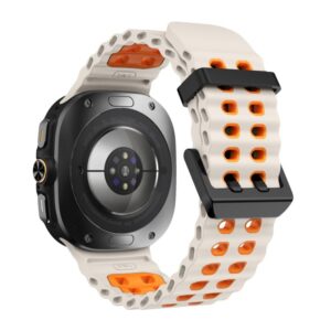 Λουράκι Ocean Two Color Dual Buckle Samsung Galaxy Ultra (47MM starlight/orange