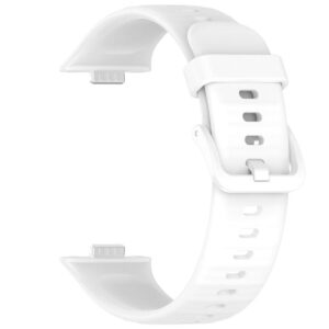 Λουράκι Colorful Buckle Silicone Band Huawei Watch Fit 3 /4 /4 Pro white