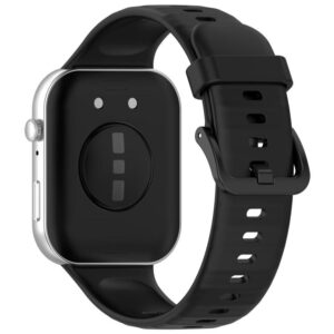 Λουράκι Colorful Buckle Silicone Band Huawei Watch Fit 3 /4 /4 Pro black