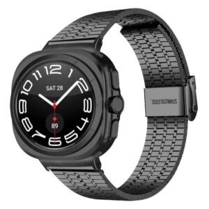 Λουράκι Seven Beads Buckle Stainless Steel Samsung Galaxy Ultra (47MM black