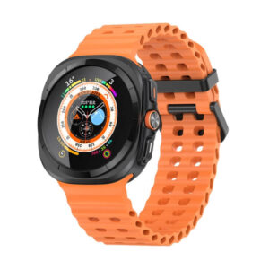 Λουράκι Ocean Hole Dual Buckle Samsung Galaxy Ultra (47MM) orange