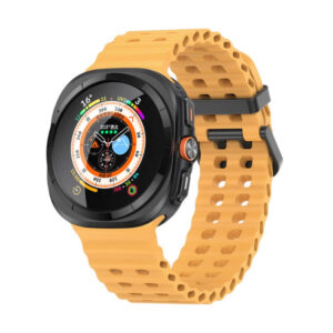 Λουράκι Ocean Hole Dual Buckle Samsung Galaxy Ultra (47MM) mustard yellow