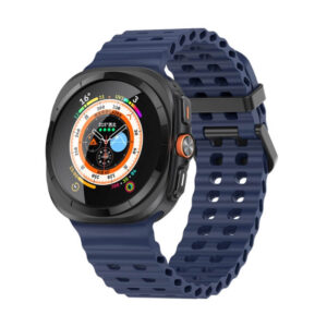 Λουράκι Ocean Hole Dual Buckle Samsung Galaxy Ultra (47MM dark blue