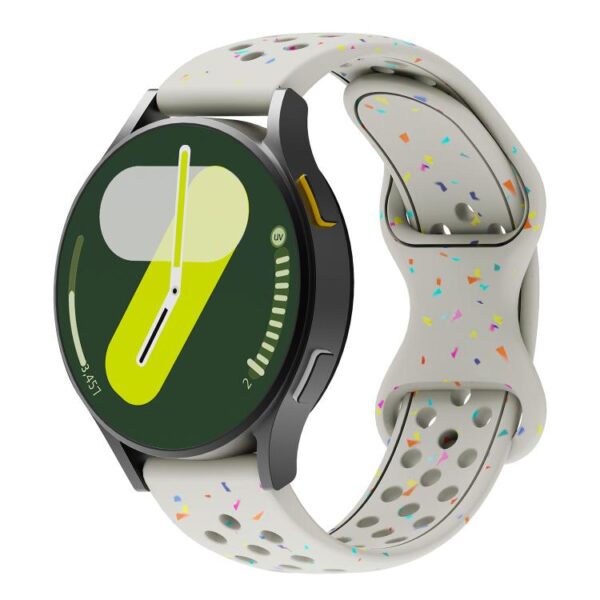 Λουράκι σιλικόνης Colorful Dots rubber strap for 20mm starlight