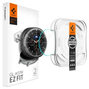 Προστατευτικό τζάμι Spigen®Glas.Tr Ez Fit (2 Pack) Samsung Galaxy Watch 8 Classic 46MM clear (AGL09877)