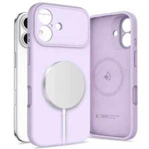 Θήκη Tech-Protect Silicone MagSafe Apple iphone 17 mauve