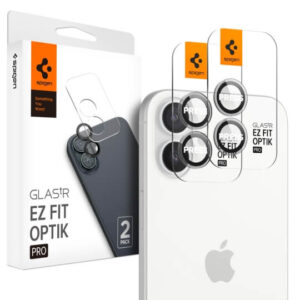 Spigen® Optik TR Ez Fit (2 Pack) Camera Protector για Apple iphone 16/16 Plus/17 crystal clear (AGL08531)