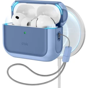 Θήκη ESR Orbit Halolock Magsafe Apple Airpods Pro 3 powder blue