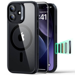 Θήκη ESR Classic Hybrid Magsafe & Tempered Glass Apple iphone 17 black/clear