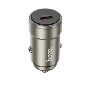 Φορτιστής αυτοκινήτου Hoco Z57 Glorious Car Charger Type C - PD 30W 3A grey