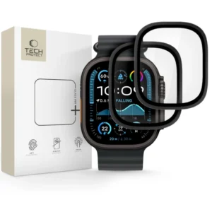 Tech Protect Glass Ring 2-Pack Apple Watch Ultra 1/2/3 49mm black