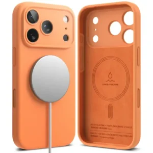 Θήκη Ringke Silicone Magnetic Magsafe Apple iphone 17 Pro Max tangerine