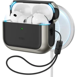 Θήκη ESR Orbit Halolock Magsafe Apple Airpods Pro 3 titanium