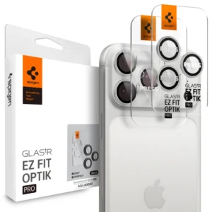 Spigen® Optik TR Ez Fit (2 Pack) Camera Protector για Apple iphone 14 Pro/14 Pro Max/15 Pro/15 Pro Max/16 Pro/16 Pro Max/17 Pro/17 Pro Max crystal clear (AGL06914)