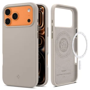 Θήκη Spigen Silicone Fit Mag Magsafe Apple iphone 17 Pro Max stone (ACS10272)