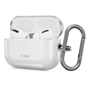 Θήκη σιλικόνης Tech-Protect Flexair Apple Airpods Pro 3 clear