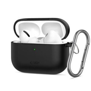 Θήκη σιλικόνης Tech-Protect Silicone Hook Apple Airpods Pro 3 black