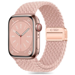 Λουράκι Tech-Protect Nylonmag Apple Watch 2/3/4/5/6/7/8/9/10/11/SE (38/40/41/42MM) dusty rose