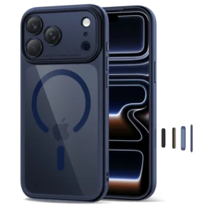 Θήκη Tech-Protect Magpeak Magsafe CC Apple iphone 17 Pro deep blue/clear